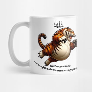 Thai Tattoo Parody "Sak Yant Tiger" Mug